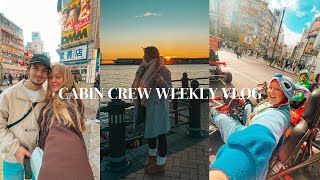 I TAKE MY BOYFRIEND TO TOKYO!!! Go karts, museums, meerkat cafes & sky scrapers!! | CABIN CREW VLOG