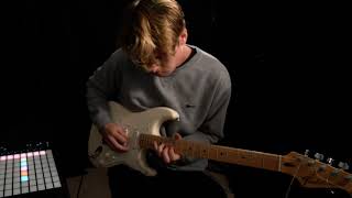 Ableton Push 2 Guitar Loop Performance