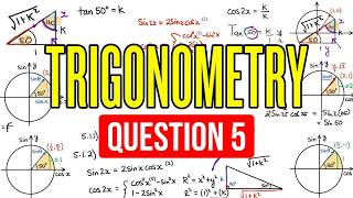 Information Question 5 Trigonometry | Grade 12 Mathematics November 2025 | Paper 2 News