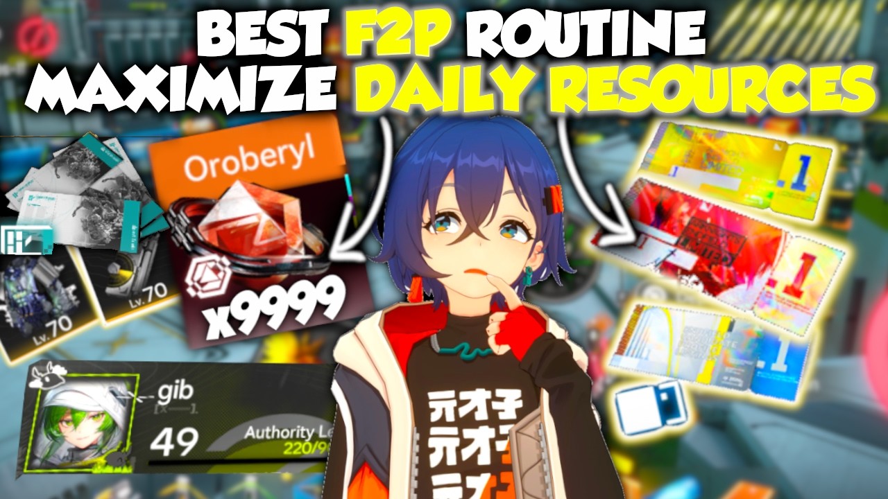 My F2P Daily Routine! (highly recommended) Arknights Endfield