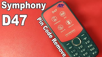 Symphony D47 Pin Code Remove