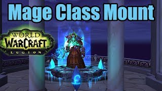 WoW Legion:Mage Class Mount-Archmage's Prismatic Disc