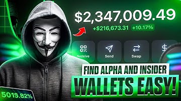 How to Find Alpha & Insider Crypto Wallets: Copy Trade for 100x Gains Using GMGN TradeWiz (Tutorial)