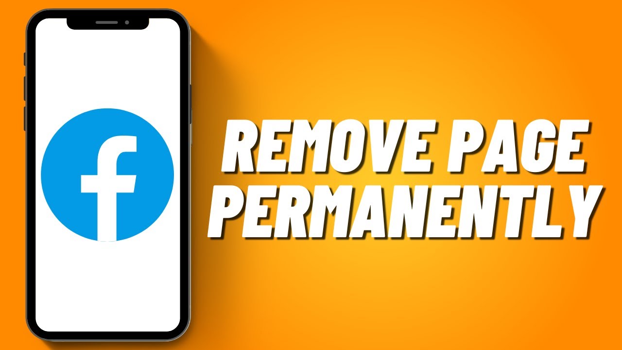 How To Delete Facebook Page | Remove Page Permanently on Facebook - YouTube