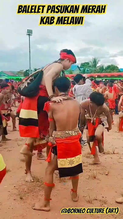 Kekebalan Balelet Pasukan Merah Gawai Dayak Melawi #pasukanmerah #panglimajilah #dayak #kalimantan