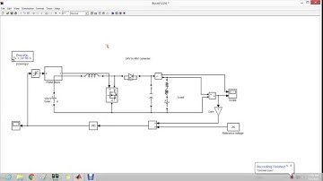 BOOST CONVERTER FOR DC MOTOR LOAD SIMULATION IN SIMULINK - MATLAB (12 TO 24V)