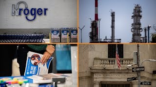 Bloomberg Money Minute; Kroger Sales Miss Targets; Oil Hits $77 as War Escalates