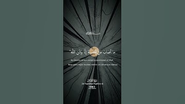 ما أصاب من مصيبة إلا باذن الله #kuranıkerim #سورة_التغابن #quran #رعد_الكردي