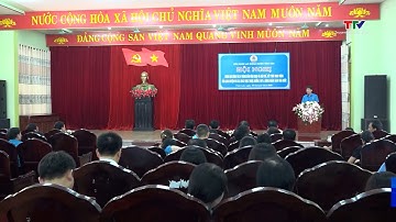 LĐLĐ huyện Vĩnh Lộc công bố quyết định giải thể 66 Công đoàn cơ sở thuộc khối hành chính, sự nghiệp