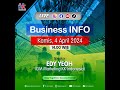Business info bersama bpk edy yeoh  gm marketing kk indonesia 