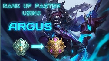 Road to Mythic using Argus | Part 3 | Legend 5 | MLBB