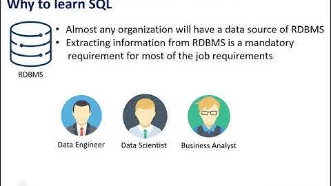 SQL Course (Arabic)  #1 - Why learn SQL