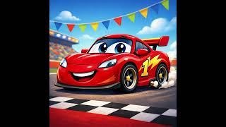 🚗 Yarış Arabası Şarkısı Çocuklar İçin Eğlenceli Şarkı 🚗