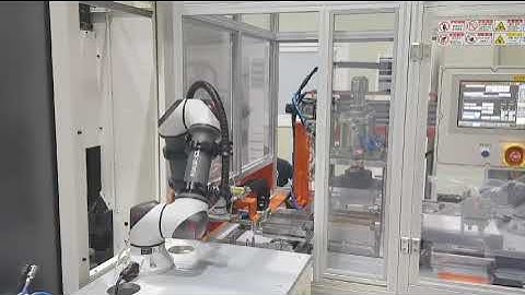 Machine Tending  - Rainbow Robots distributed by Compar AG - Collaborative robot solutions