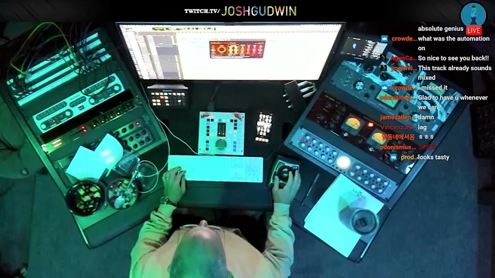 Joshn Gudwin (JB mixing engineer) mixes ALDAE EP V...