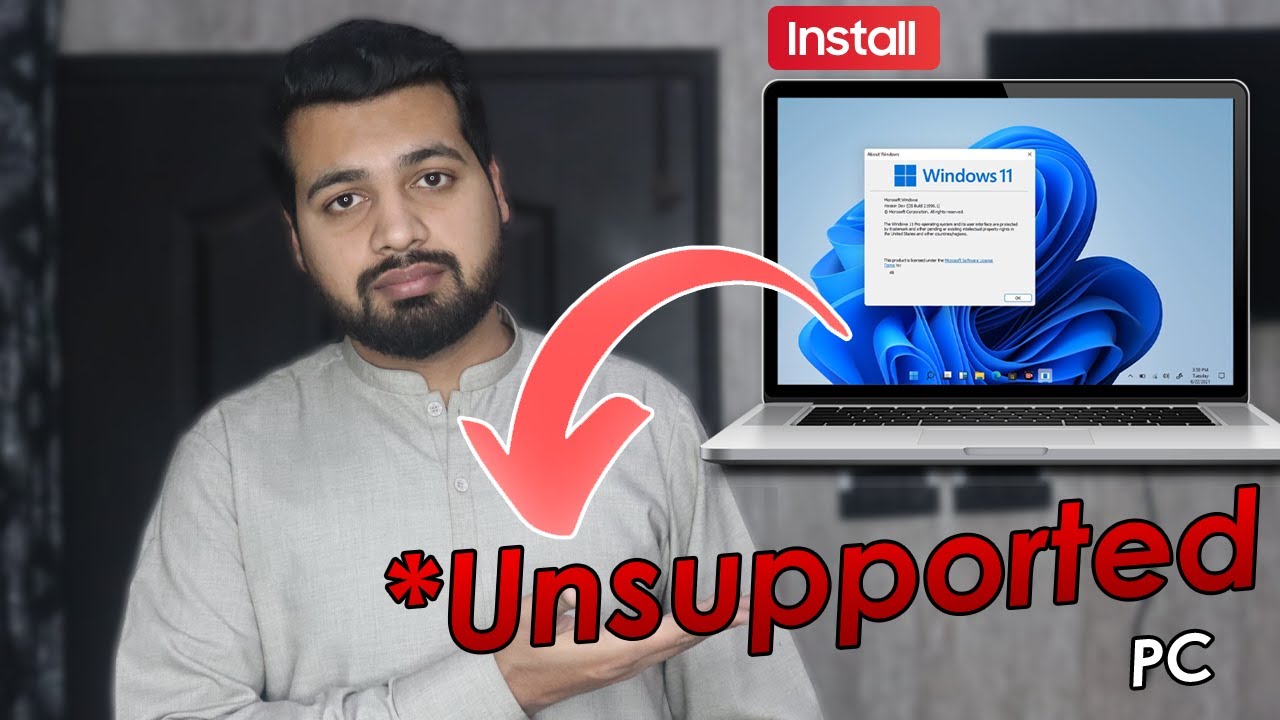 How To Install Windows 11 on Unsupported PC | No TMP 2.0 | No Secure ...