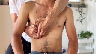 Inflamed Gallbladder Visceral Abdominal Massage Technique