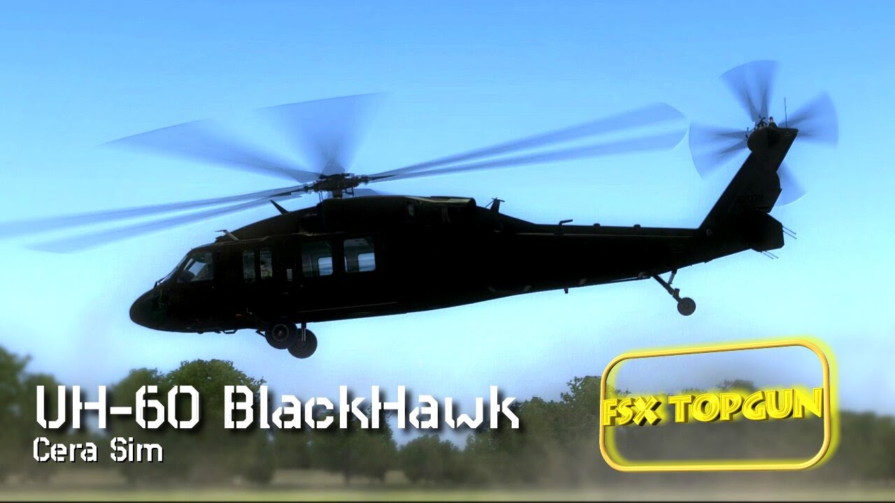 MICROSOFT FLIGHT SIMULATOR X: Sikorsky UH-60 BLACK HAWK Helicopter - The U....