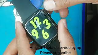 How to open smartwatch//MP3 band //w34 smart watch charging problem//