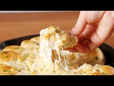 Garlicky Crab Bread Dip | Delish