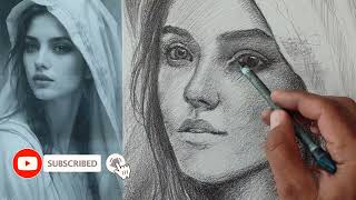 Face design and simulation☘️How to draw a face on a photo.  Let's simulate