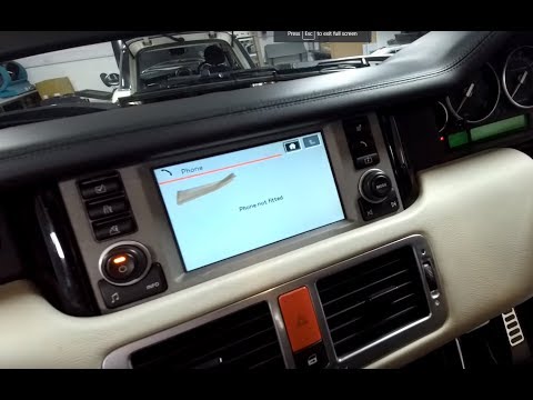 Range Rover L322 Bluetooth phone pairing & upgrading using IID tool