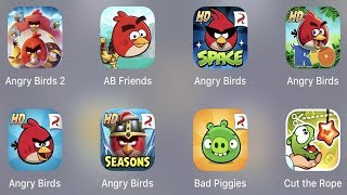 Angry Birds 2,AB Friends,AB Space,AB Rio,Angry Birds,AB Seasons,Bad Piggies,Cut The Rope screenshot 3