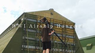 Photographing WWI Airship Hangers on 4x5 Large Format