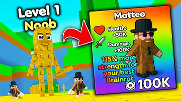 Starting Over as NOOB with OP SECRET in Brainrot CLASSIC Evolution! (Roblox)