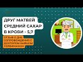 Отзыв о дне сопровождения Друга Матвея. Сахарный диабет 1 типа. Средний сахар в крови 5,7 ммоль/л.
