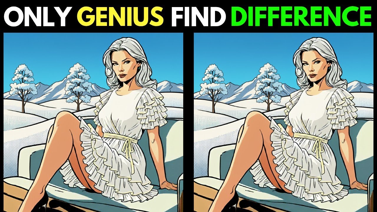 Spot The Difference Video: Only Genius Find Differences [ Find The ...