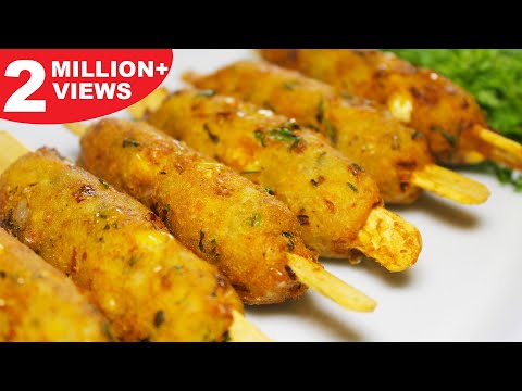 crispy-corn-kebabs-|-instant-snacks-recipe-|-best-indian-appetizer-recipe-|-kanak's-kitchen