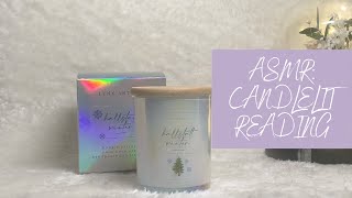ASMR Whisper Reading To You By Candlelight ("How To Make Anyone Like You" by Leil Lowndes)