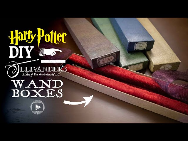 HP - Ollivander's Wand Display  Harry potter wand, Harry potter