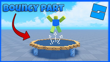 How To Make a Bouncy Part In Roblox Studio