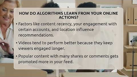 How Do Algorithms Learn From Your Online Actions? - Everyday-Networking