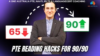 PTE READING HACKS | FOR DRAG & DROP FILL IN THE BLANKS | 90 OUT OF 90 | A ONE AUSTRALIA GROUP |