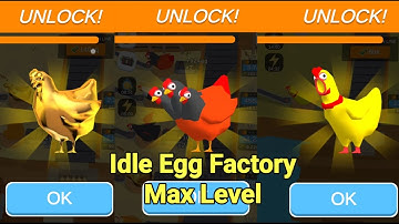 Idle Egg Factory Game Max Level