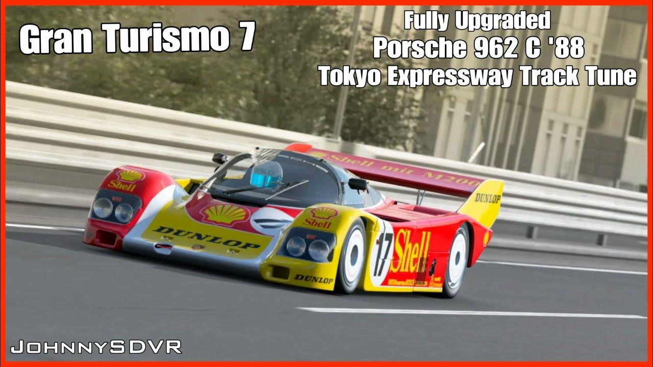 Gran Turismo 7 Porsche 962 C '88 Tokyo Expressway Track Tune