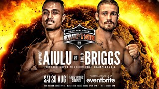 Eruption Muay Thai 21: Jonathan Aiulu Vs Cruz Briggs