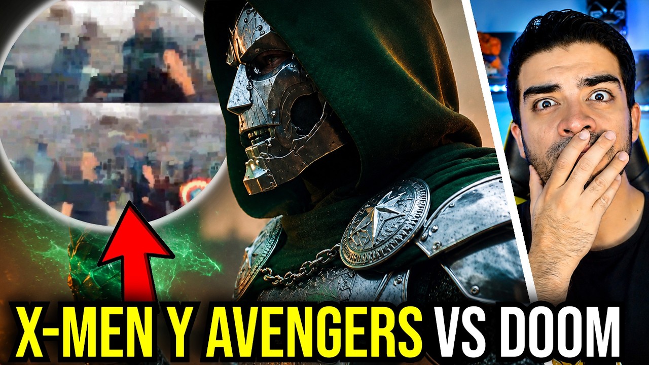 Escena FILTRADA Avengers Doomsday: X-Men y Vegadores vs Centinelas de Doctor Doom