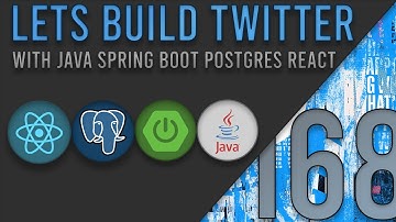 Lets Build Twitter From the Ground Up: Episode 168 || Java, Spring Boot, PostgreSQL and React