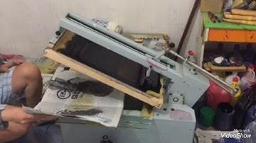 Máy in lụa.in lụa nhiều màu