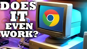Kun je op internet surfen op een 25 jaar oude computer?