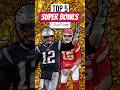 Are These the Top 5 Super Bowls of ALL TIME ⁉️