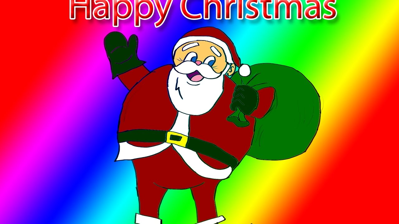 How To Draw Santa Claus Face Step By Step Easy