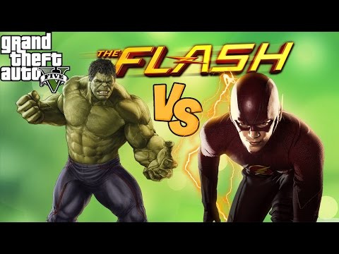 Gta 5 Flash Modu! (The Flash vs Hulk)