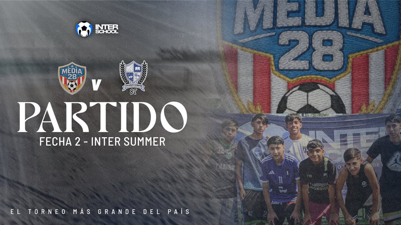 #interschool SAN JUSTO/ MEDIA 28 VS E.E.S.N°87/ FECHA 2 SUMMER/ PRIMER TIEMPO