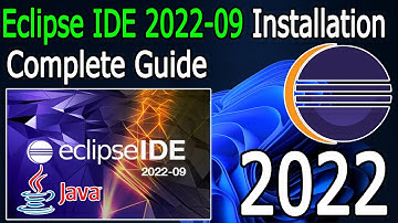 How to install Eclipse IDE 2022-09 on Windows 10/11 with JDK [ 2022 Update ] Eclipse - Latest JAVA