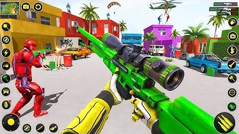 Robot FPS Shooting Strike _ Android Gameplay #4